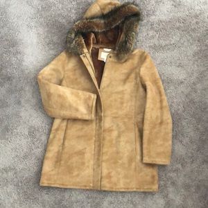 TALBOTS HOODED COAT